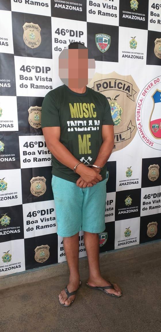 PC prende agricultor denunciado por estuprar e engravidar a enteada em Boa Vista do Ramos PC prende agricultor denunciado por estuprar e engravidar a enteada em Boa Vista do Ramos