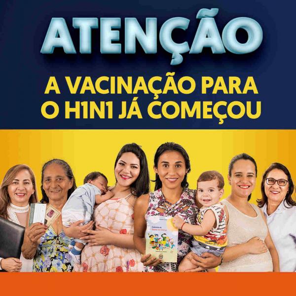 A vacinação contra o H1N1 já começou no Amazonas A vacinação contra o H1N1 já começou no Amazonas