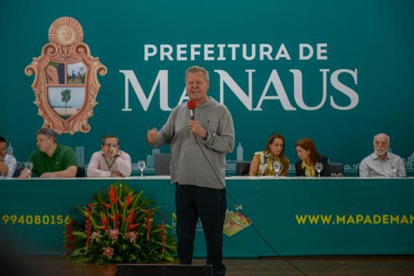 Prefeito Arthur Neto lança Mapa de Manaus para modernização de serviços