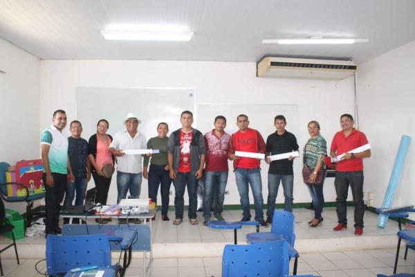 Professores das escolas da Zona Rural participam de formação pedagógica em matemática Professores das escolas da Zona Rural participam de formação pedagógica em matemática