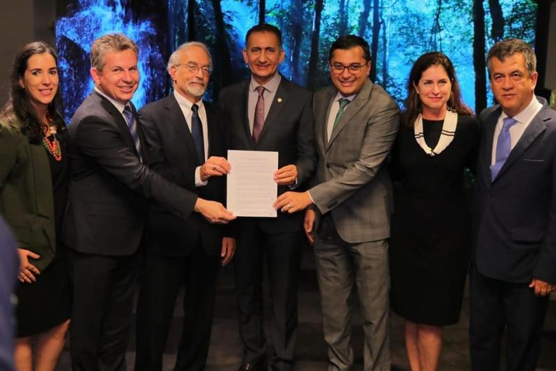 Em conversa com Wilson Lima, ministro da Noruega afirma que país quer parceria com Amazonas mesmo sem o Fundo Amazônia Em conversa com Wilson Lima, ministro da Noruega afirma que país quer parceria com Amazonas mesmo sem o Fundo Amazônia
