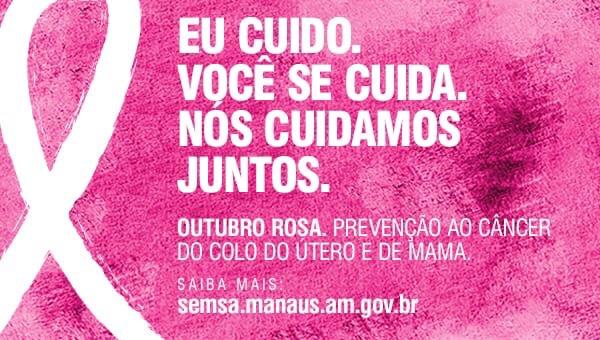 Quem faz o Outubro Rosa é você! Quem faz o Outubro Rosa é você!