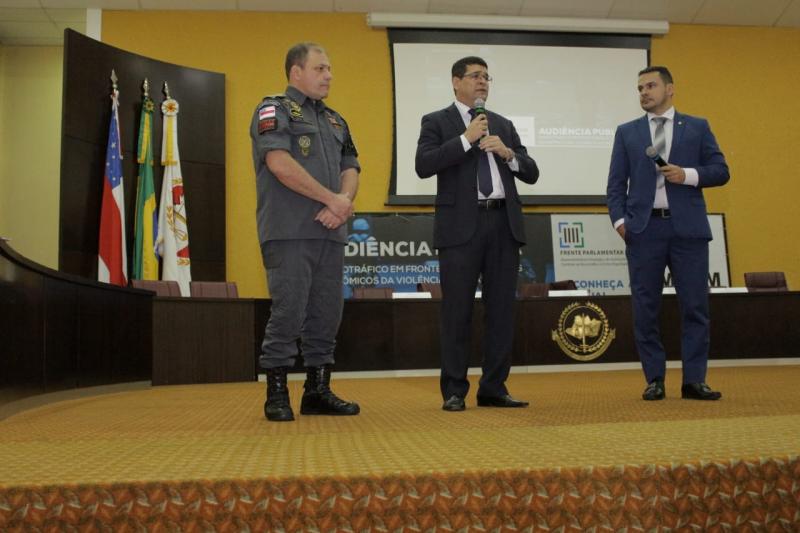Seap participa de audiência pública sobre combate ao narcotráfico Seap participa de audiência pública sobre combate ao narcotráfico