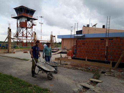 Em Parintins, aeroporto ganha reforma e ampliação Em Parintins, aeroporto ganha reforma e ampliação