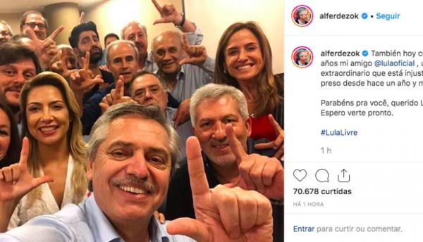 Repúdio a Fernández por 'Lula Livre'aprovado na Comissão de Relações Exteriores Câmara Repúdio a Fernández por 'Lula Livre'aprovado na Comissão de Relações Exteriores Câmara