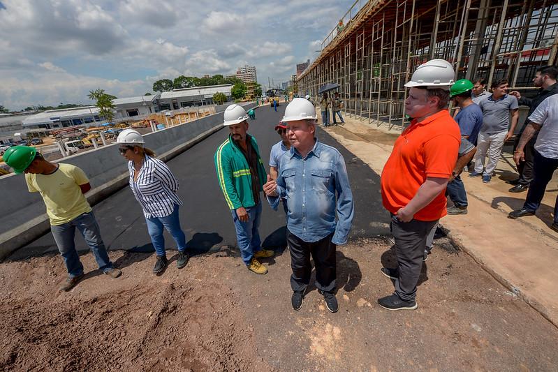 Anel viário da Constantino Nery entra em nova fase de construção 