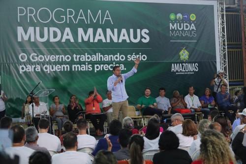 Governador Wilson Lima lança programa “Muda Manaus” na zona norte 
