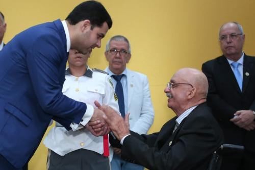 Aldenor Lima, criador do Canto da Peixada, recebe homenagem de Saullo Vianna 