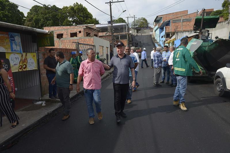 Prefeito Arthur vistoria etapa final do afastamento no Parque das Nações