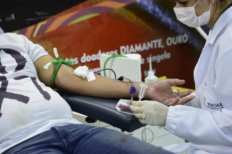 Fundação Hemoam convoca população a doar sangue para estoque sair do nível crítico