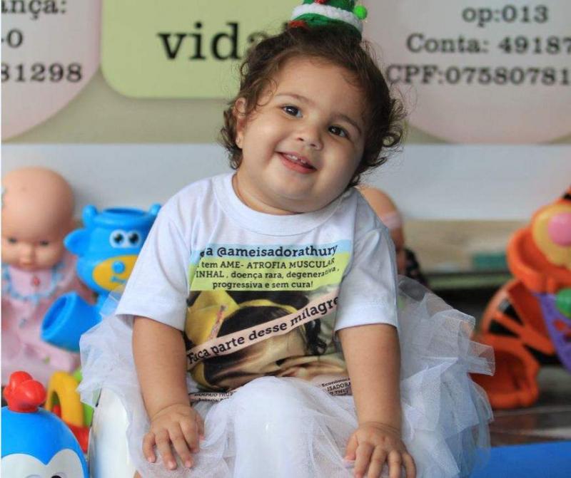 Isadora Sampaio precisa da tua ajuda, ela tem atrofia muscular espinhal (AME) Isadora Sampaio precisa da tua ajuda, ela tem atrofia muscular espinhal (AME)
