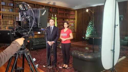 Presidente Bolsonaro afirma que Brasil mudou, em mensagem de Natal 