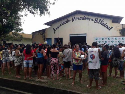 Campanha Parintins Sem Fome atende milhares no Itaúna I com sopão 