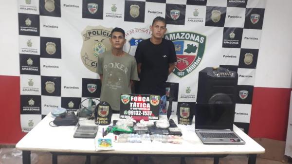 Dupla presa  com mais de 1 quilo de droga no Itaúna II 