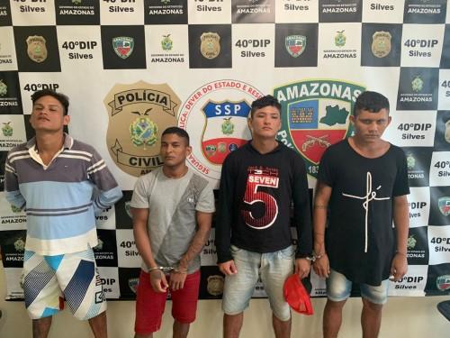 Polícia Civil recaptura quatro foragidos da Justiça, em Silves 