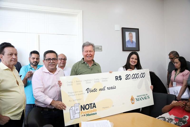 ‘Nota Premiada Manaus’ alcança a marca de 10 mil cadastrados 