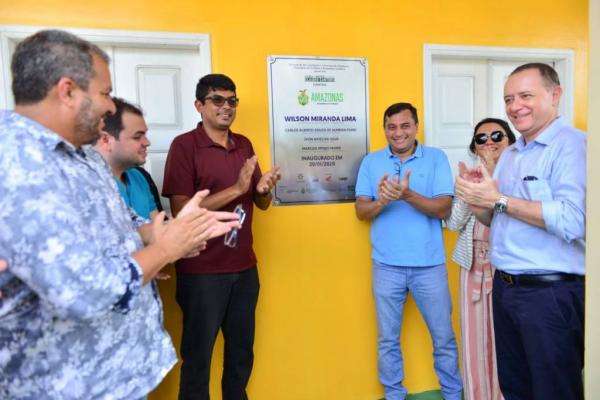 Wilson Lima inaugura unidade do Liceu de Artes e Ofícios Claudio Santoro, em Envira