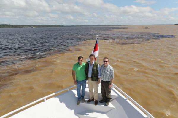 Wilson Lima e Ricardo Salles assinam protocolo de intenções para melhoria da qualidade ambiental urbana