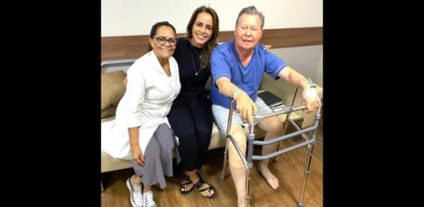 Prefeito Arthur Neto é operado no joelho e passa bem