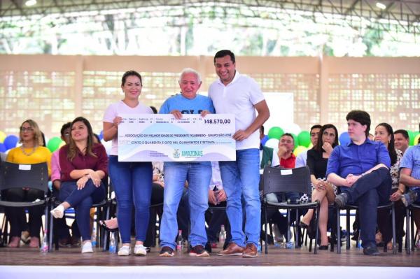 Wilson Lima inaugura Ceti em Presidente Figueiredo e anuncia retomada no fornecimento de fardamento e kit escolar