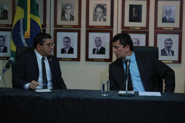 Governador Wilson Lima reforça interlocução com ministro Sergio Moro no combate ao crime organizado no Amazonas