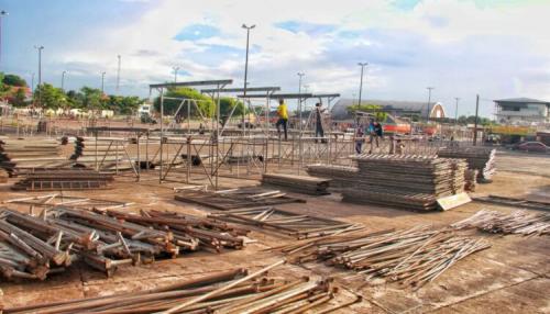 Carnailha 2020: Prefeitura De Parintins Inicia Montagem De Estrutura Carnavalesca