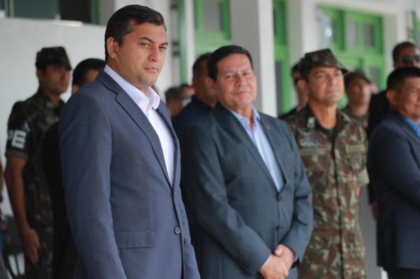 Para Wilson Lima visita de  Hamilton Mourão mostra compromisso do Governo Federal com o Amazonas 