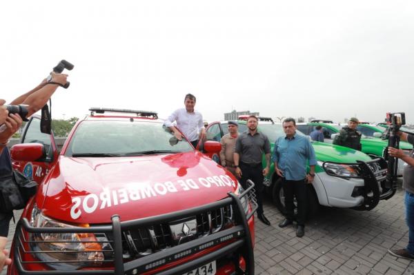 Wilson Lima entrega mais de R$ 3,5 milhões em equipamentos para reforçar segurança pública no Amazonas