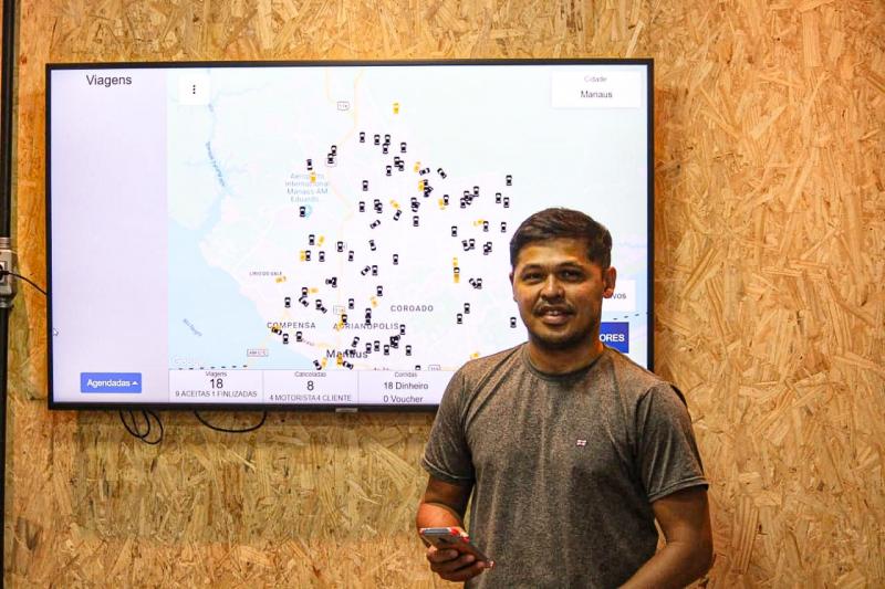 Amazonense cria app de mobilidade que irá concorrer com Uber e 99 