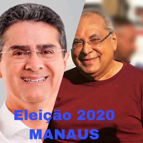 Amazonino lidera para prefeito de Manaus, David é o segundo, aponta DMP/Rede Tiradentes