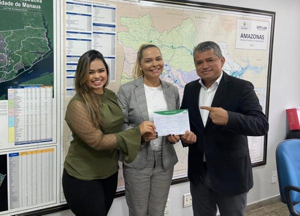 Nega Alencar agora é filiada do PSC, partido do governador Wilson Lima 