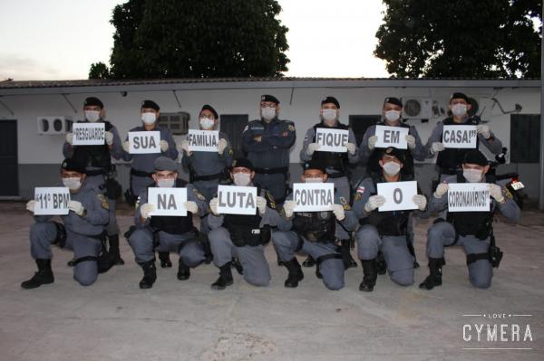 Comandante do 11°BPM Tenente-Coronel PM Corrêa Júnior, pede que à população colabore com a Polícia Militar