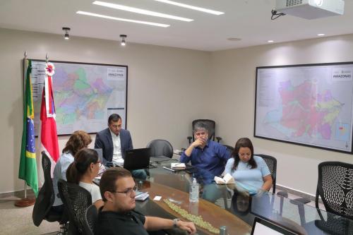 Wilson Lima apresenta demandas do Amazonas ao presidente Jair Bolsonaro durante videoconferência 