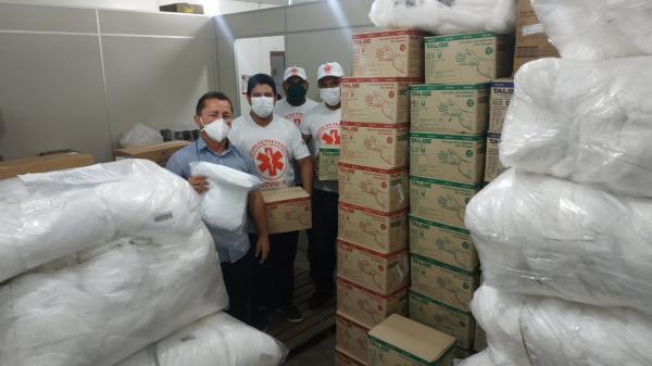 Prefeitura recebe novo carregamento de EPIs para combate ao coronavírus