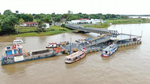 Vila Amazônia ganha novo Porto, Fábrica de Gelo e Balsa Flutuante em Parintins 