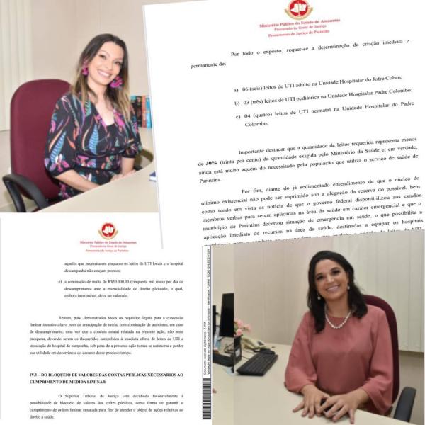 MP cobra na Justiça que Estado e Prefeitura façam leitos de UTI e um hospital de Campanha em Parintins