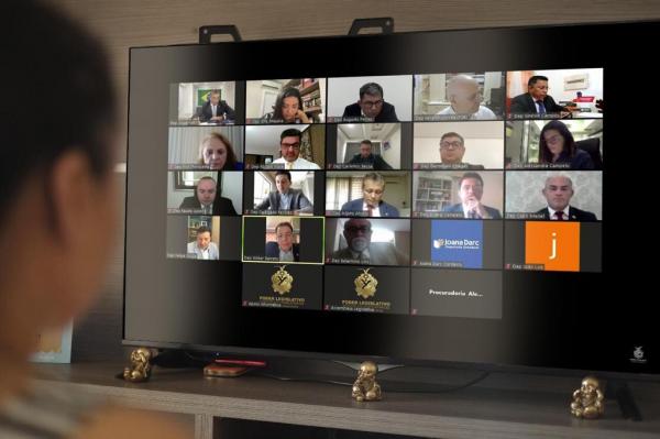 Com as atividades presenciais suspensas, Aleam mantém ritmo de votações em ambiente virtual