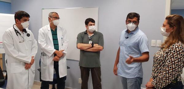 Governador Wilson Lima anuncia abertura de 45 novos leitos no Hospital Delphina Aziz 