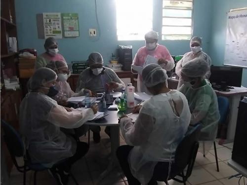 FVS-AM monitora ações de enfrentamento da Covid-19 em Manacapuru
