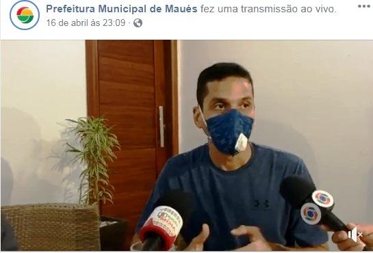 Maués tem duas mortes pelo Coronavírus, veja comunicado do prefeito Junior Leite