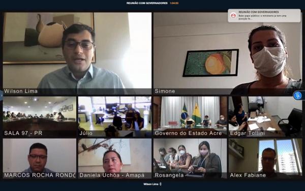 Nelson Teich visita Manaus e MS reforça apoio ao Amazonas, atendendo pedido do governador Wilson Lima