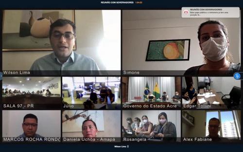 Nelson Teich visita Manaus e MS reforça apoio ao Amazonas, atendendo pedido do governador Wilson Lima