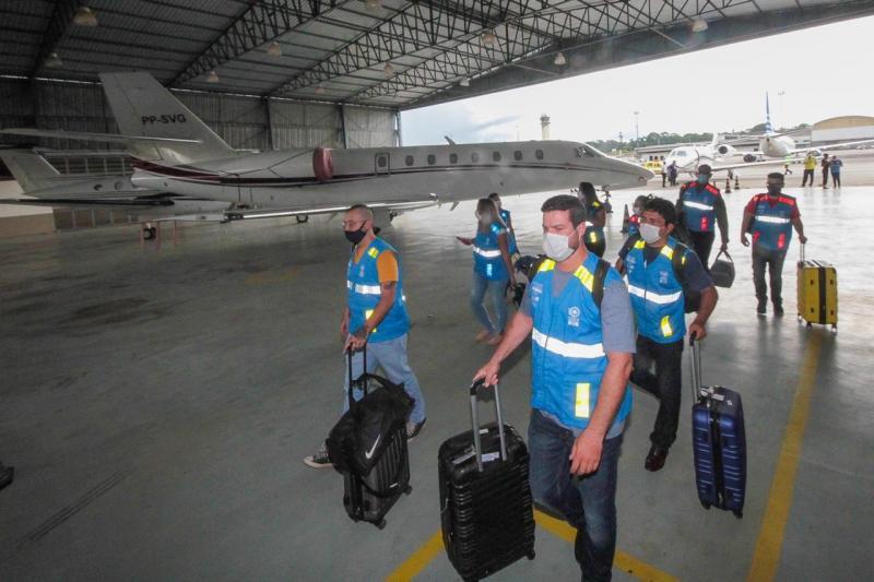 Amazonas começa a receber profissionais de saúde enviados pelo Governo Federal a pedido do Estado