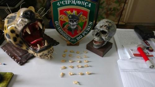 PM detém quadrilha em posse de entorpecentes no município de Lábrea 