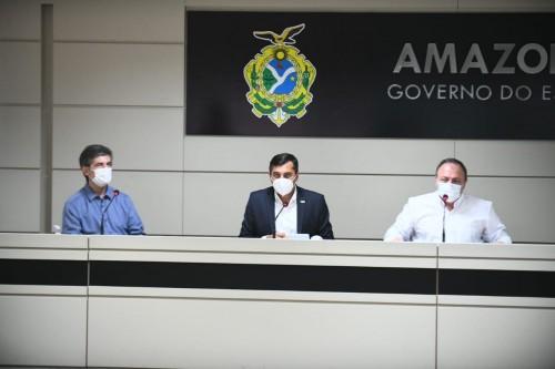 Ministro da Saúde ressalta compromisso do Governo Federal com o Amazonas nas ações de combate à Covid-19
