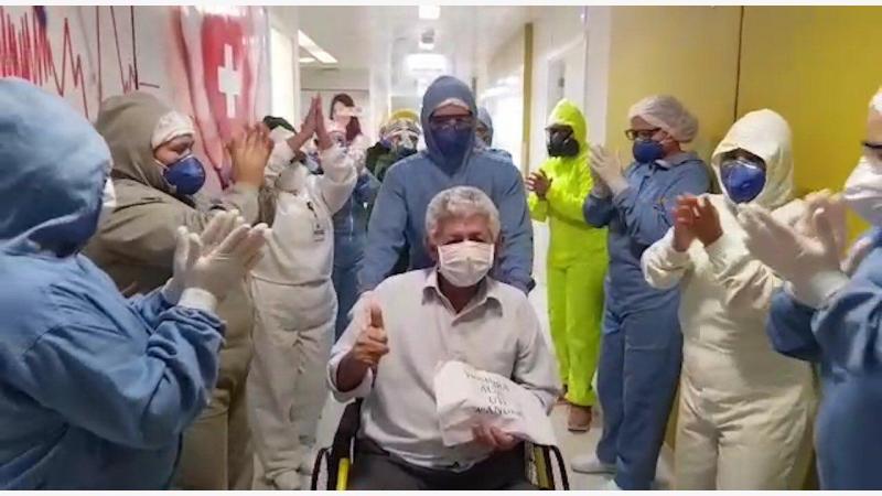 Hospital Delphina Aziz registra sete altas médicas coronavírus Hospital Delphina Aziz registra sete altas médicas coronavírus