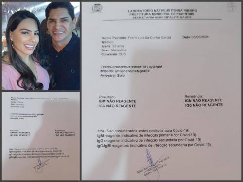 Prefeito Bi Garcia e esposa Mayra testam negativo para Coronavírus 