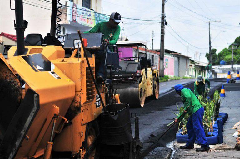 Manaus recebe pacote de obras no sistema de transporte Manaus recebe pacote de obras no sistema de transporte