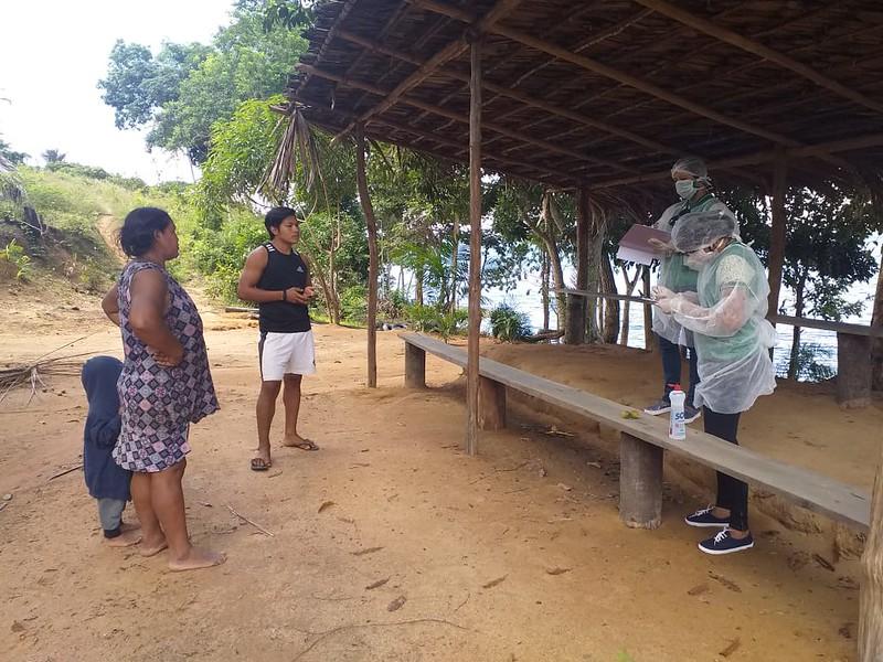 Indígenas Tuyuka, Tatuio, Daikuru e Cipiá na Reserva do Tupé recebem cestas de alimentos da prefeitura de Manaus Indígenas Tuyuka, Tatuio, Daikuru e Cipiá na Reserva do Tupé recebem cestas de alimentos da prefeitura de Manaus