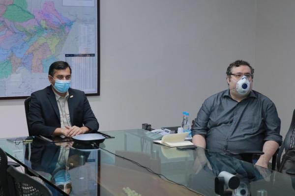 Wilson Lima afirma que auxílio de R$ 1 bilhão do Governo Federal será importante para o equilíbrio fiscal do Amazonas Wilson Lima afirma que auxílio de R$ 1 bilhão do Governo Federal será importante para o equilíbrio fiscal do Amazonas